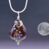 Amber Pendant Back