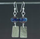 Blue Fire Earrings (SOLD!!)