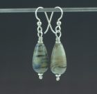 Tribal Gray Earrings (SOLD)