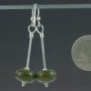 Classic Olive Earrings Back