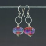 Preppy Pink Earrings Front