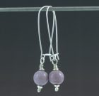 Glitzy Lavender Earrings