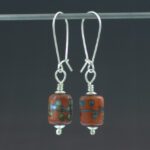 Burnt Sienna Earrings Front