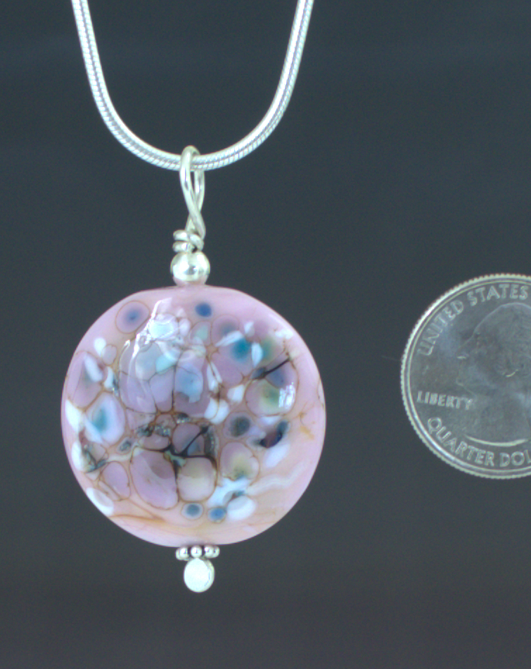 My Pink Friend Pendant Back