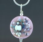 My Pink Friend Pendant with Sterling Silver Chain (SOLD)