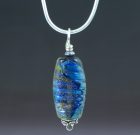 Radiant Peacock Pendant with Sterling Silver Chain (SOLD!!)