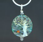 Morning Tree Pendant with Sterling Silver Chain (SOLD)