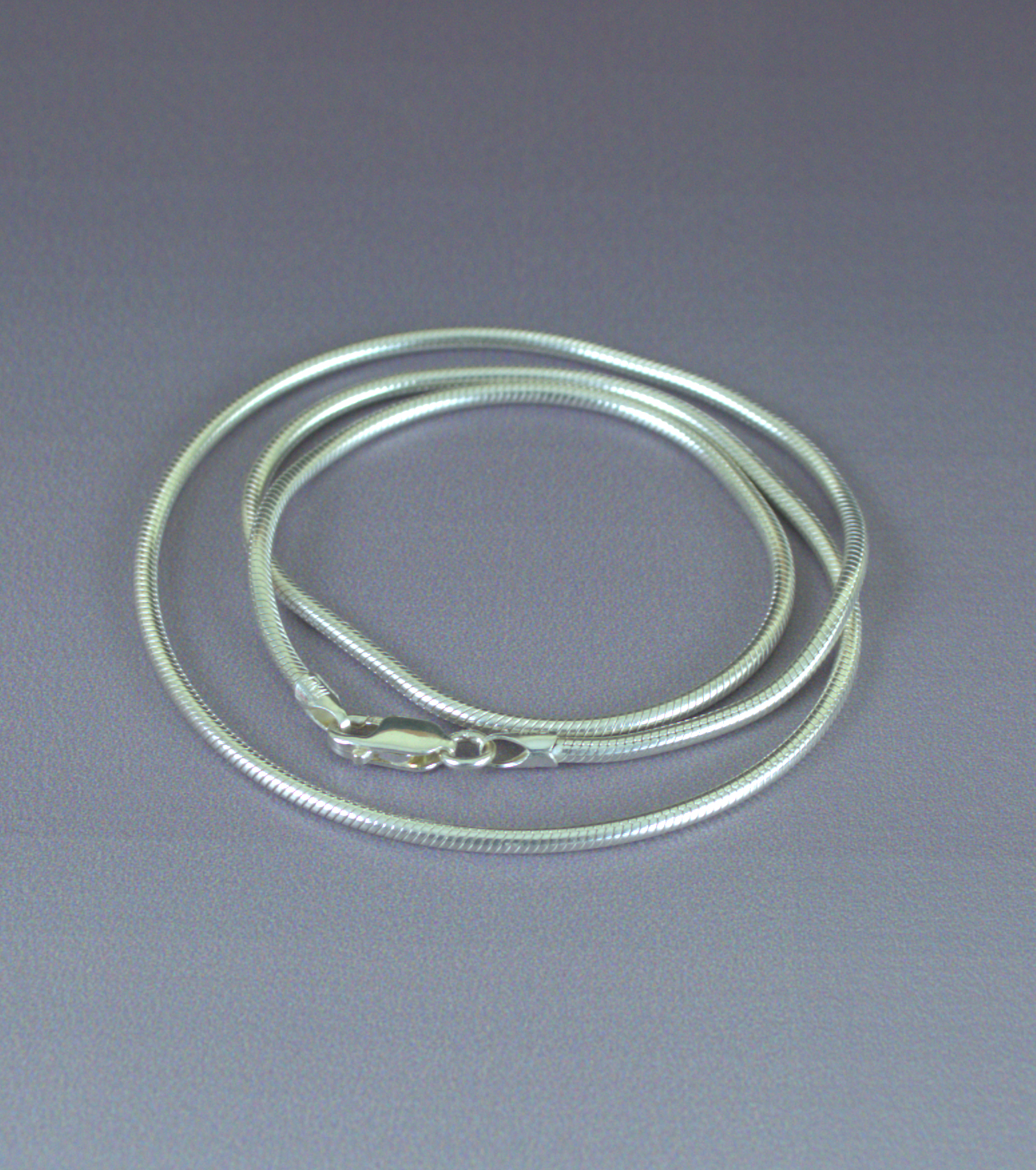 Italian Sterling Silver Round Chains