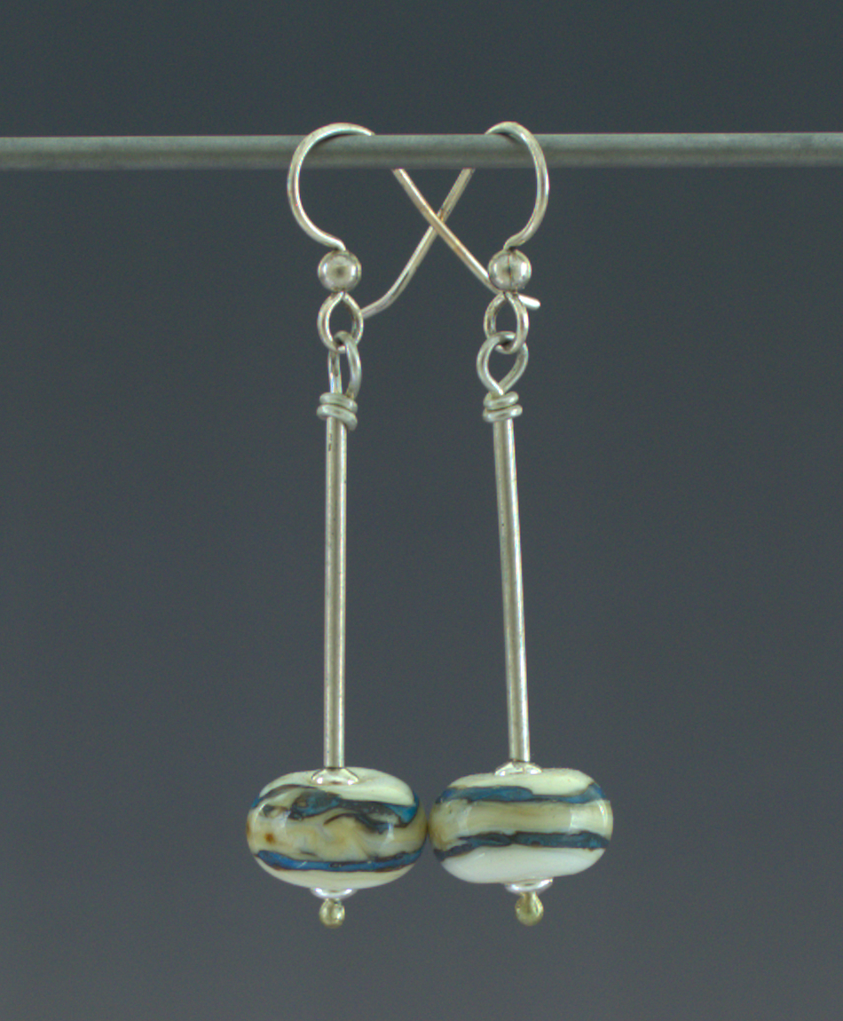 Shapely Turquoise Earrings (SOLD)