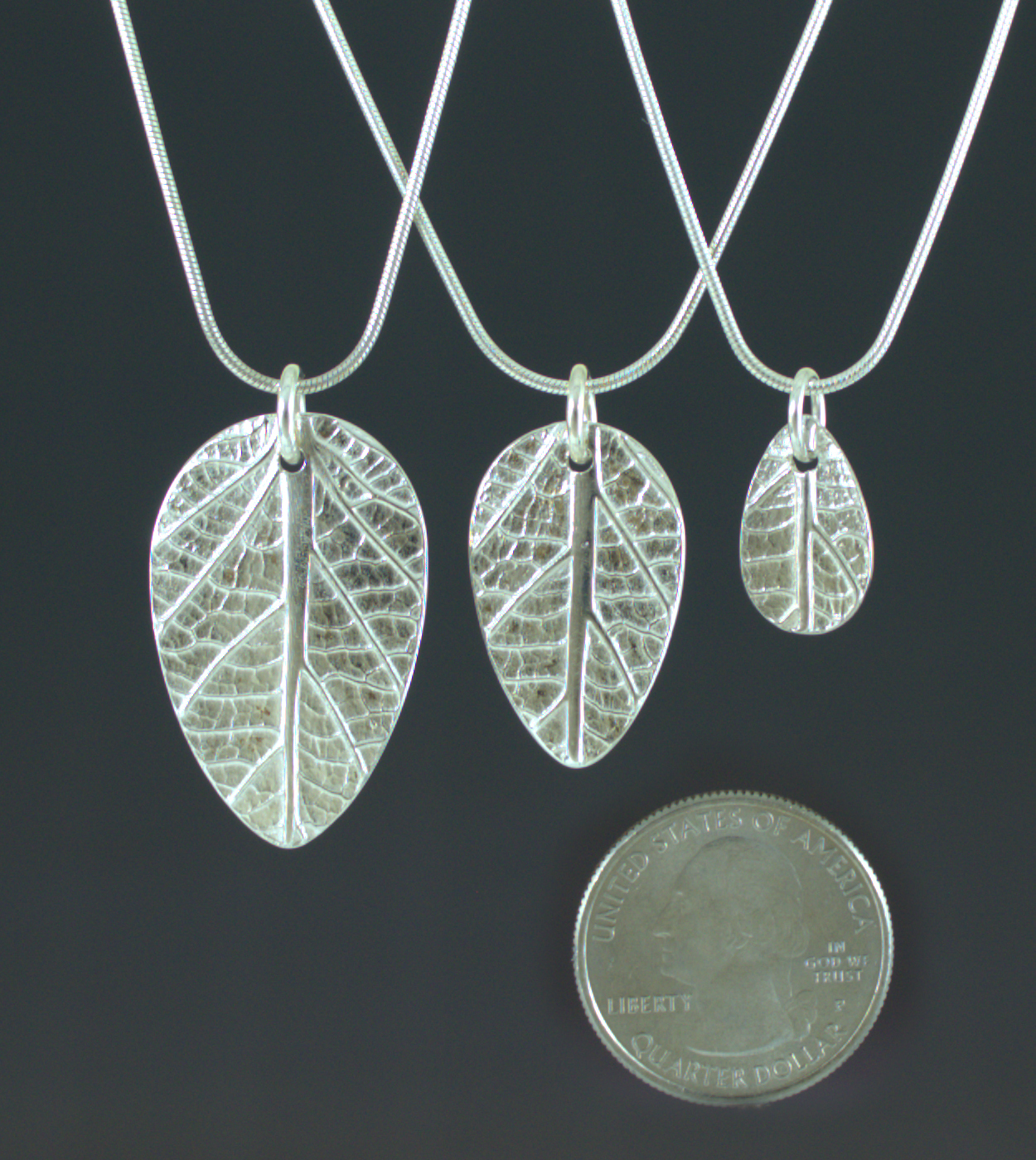 Leaves of Elegance Pendants